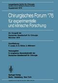 Junghanns |  Chirurgisches Forum ¿76 für experimentelle und klinische Forschung | Buch |  Sack Fachmedien