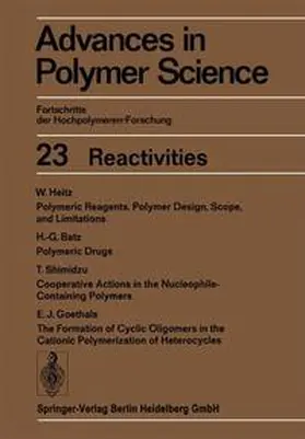 Heitz / Batz / Shimidzu |  Reactivities | Buch |  Sack Fachmedien