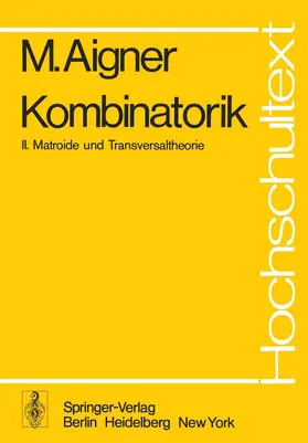 Aigner |  Kombinatorik | Buch |  Sack Fachmedien