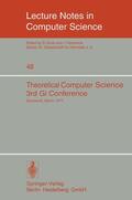 Tzschach / Walter / Waldschmidt |  Theoretical Computer Science | Buch |  Sack Fachmedien