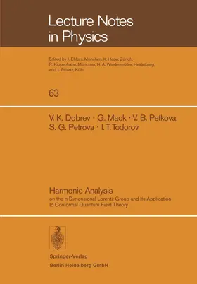 Dobrev / Mack / Petkova |  Harmonic Analysis | Buch |  Sack Fachmedien