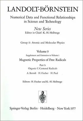Berndt / Fischer / Paul |  Organic C-Centered Radicals / Organische Radikale mit C als Zentralatom | Buch |  Sack Fachmedien