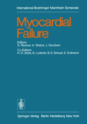 Riecker / Weber / Goodwin |  Myocardial Failure | Buch |  Sack Fachmedien