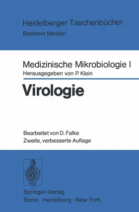 Klein |  Medizinische Mikrobiologie I: Virologie | Buch |  Sack Fachmedien