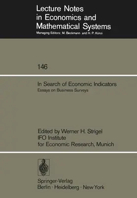 Strigel |  In Search of Economic Indicators | Buch |  Sack Fachmedien