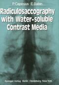 Capesius / Babin |  Radiculosaccography with Water-soluble Contrast Media | Buch |  Sack Fachmedien