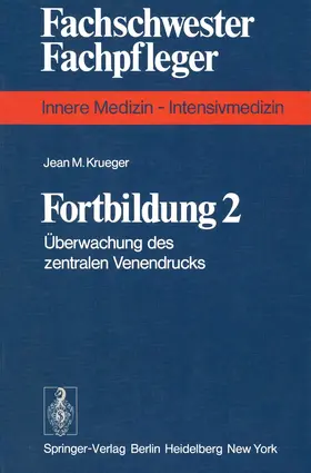 Krüger | Fortbildung 2 | Buch | 978-3-540-08574-4 | www.sack.de
