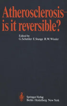 Schettler / Stange / Wissler |  Atherosclerosis - is it reversible? | Buch |  Sack Fachmedien
