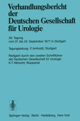 Albrecht |  29. Tagung vom 21. September bis 24. September 1977 in Stuttgart | Buch |  Sack Fachmedien