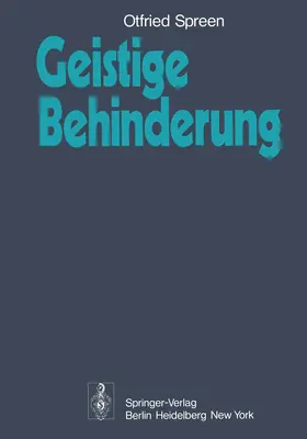 Spreen |  Geistige Behinderung | Buch |  Sack Fachmedien
