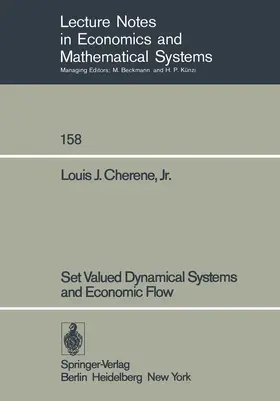 Cherene |  Set Valued Dynamical Systems and Economic Flow | Buch |  Sack Fachmedien