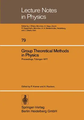 Kramer / Rieckers |  Group Theoretical Methods in Physics | Buch |  Sack Fachmedien
