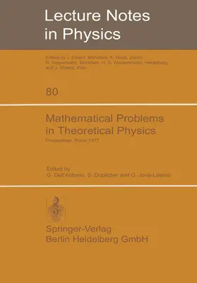 Dell-Antonio / Doplicher / Jona-Lasinio |  Mathematical Problems in Theoretical Physics | Buch |  Sack Fachmedien