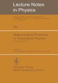 Dell-Antonio / Jona-Lasinio / Doplicher |  Mathematical Problems in Theoretical Physics | Buch |  Sack Fachmedien