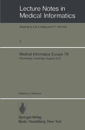 Anderson |  Medical Informatics Europe 78 | Buch |  Sack Fachmedien