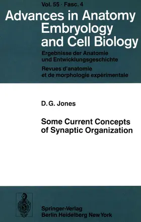 Jones |  Some Current Concepts of Synaptic Organization | Buch |  Sack Fachmedien
