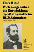 Klein |  Vorlesungen über die Entwicklung der Mathematik im 19. Jahrhundert | Buch |  Sack Fachmedien