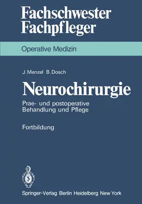 Menzel / Dosch |  Neurochirurgie | Buch |  Sack Fachmedien