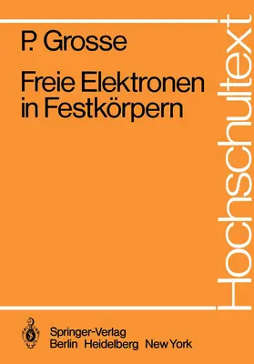 Grosse |  Freie Elektronen in Festkörpern | Buch |  Sack Fachmedien