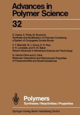 Abe / Albertsson / Dusek |  Polymers | Buch |  Sack Fachmedien