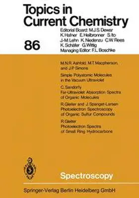 Houk / Hunter / Krische |  Spectroscopy | Buch |  Sack Fachmedien