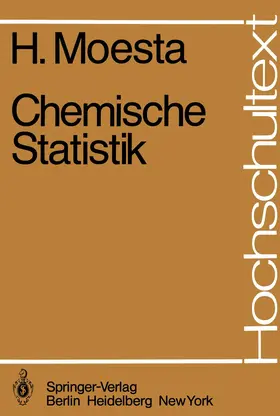Moesta |  Chemische Statistik | Buch |  Sack Fachmedien