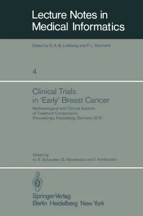 Scheurlen / Armbruster / Weckesser |  Clinical Trials in 'Early' Breast Cancer | Buch |  Sack Fachmedien