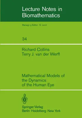 Collins / Werff |  Mathematical Models of the Dynamics of the Human Eye | Buch |  Sack Fachmedien