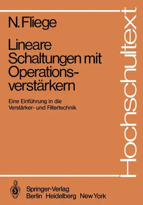 Fliege |  Lineare Schaltungen mit Operationsverstärkern | Buch |  Sack Fachmedien