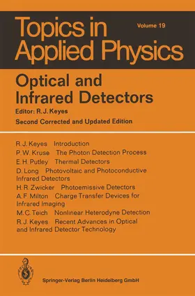 Keyes |  Optical and Infrared Detectors | Buch |  Sack Fachmedien