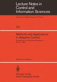 Unbehauen |  Methods and Applications in Adaptive Control | Buch |  Sack Fachmedien
