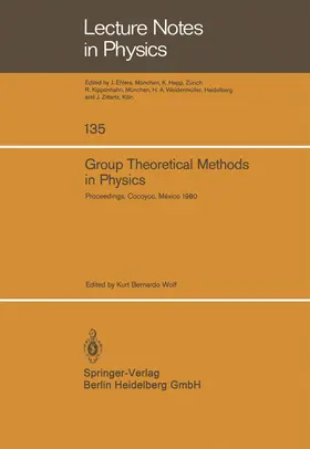 Wolf |  Group Theoretical Methods in Physics | Buch |  Sack Fachmedien