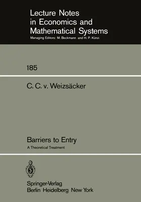Weizsäcker |  Barriers to Entry | Buch |  Sack Fachmedien