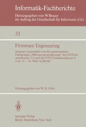 Giloi |  Firmware Engineering | Buch |  Sack Fachmedien