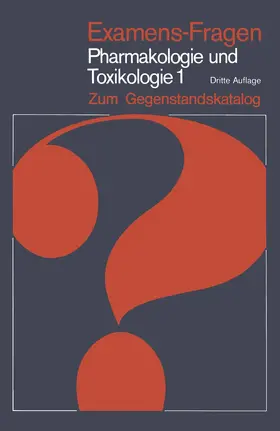 Bader |  Examens-Fragen Pharmakologie und Toxikologie Zum Gegenstandskatalog | Buch |  Sack Fachmedien