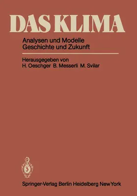 Oeschger / Messerli / Svilar |  Das Klima | Buch |  Sack Fachmedien