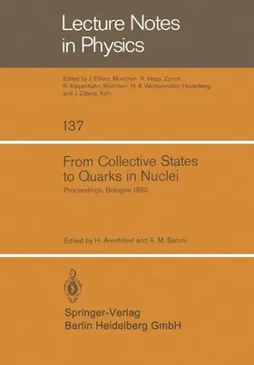 Saruis / Arenhövel |  From Collective States to Quarks in Nuclei | Buch |  Sack Fachmedien