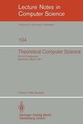 Deussen |  Theoretical Computer Science | Buch |  Sack Fachmedien