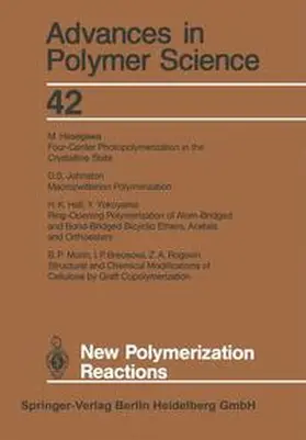 Breusova / Hall / Hasegawa |  New Polymerization Reactions | Buch |  Sack Fachmedien