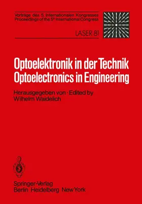 Waidelich |  Optoelektronik in der Technik / Optoelectronics in Engineering | Buch |  Sack Fachmedien
