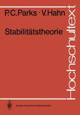 Hahn / Parks |  Stabilitätstheorie | Buch |  Sack Fachmedien