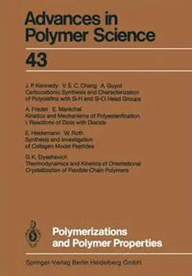 Abe / Albertsson / Dusek |  Polymerizations and Polymer Properties | Buch |  Sack Fachmedien