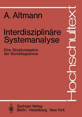 Altmann | Interdisziplinäre Systemanalyse | Buch | 978-3-540-11146-7 | www.sack.de