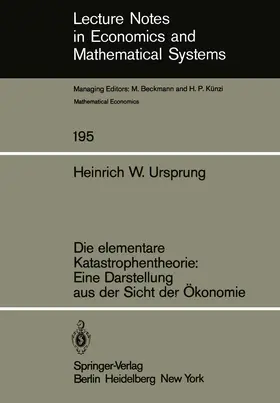 Ursprung |  Die elementare Katastrophentheorie: Eine Darstellung aus der Sicht der Ökonomie | Buch |  Sack Fachmedien