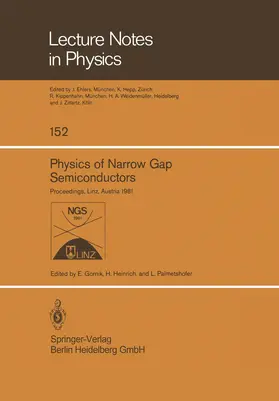 Gornik / Heinrich / Palmetzhofer |  Physics of Narrow Gap Semiconductors | Buch |  Sack Fachmedien