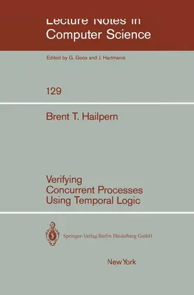 Hailpern |  Verifying Concurrent Processes Using Temporal Logic | Buch |  Sack Fachmedien