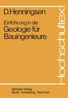 Henningsen |  Einführung in die Geologie für Bauingenieure | Buch |  Sack Fachmedien