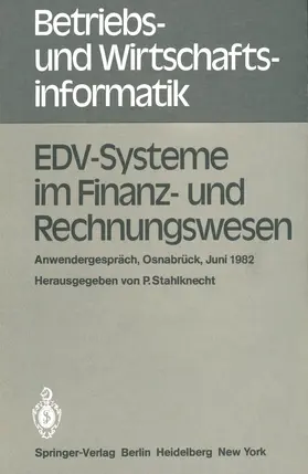 Stahlknecht |  EDV-Systeme im Finanz- und Rechnungswesen | Buch |  Sack Fachmedien