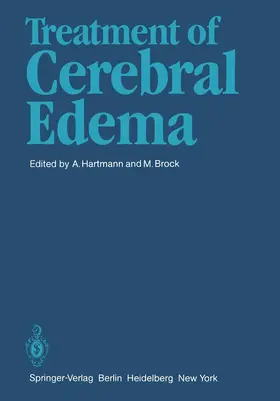Brock / Hartmann |  Treatment of Cerebral Edema | Buch |  Sack Fachmedien