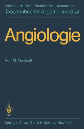 Marshall |  Angiologie | Buch |  Sack Fachmedien